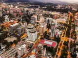 Vista aérea ciudad de Guatemala