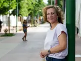 Susana Hornillo, candidata a la Alcaldía de Sevilla por la confluencia Con Andalucía, impulsada por Podemos e IU.