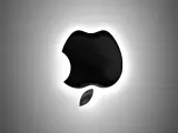 El logo al revés de Apple