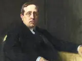 Retrato de Azorín por Joaquín Sorolla (1917)