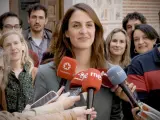 La candidata de Más Madrid al Ayuntamiento de la capital, Rita Maestre