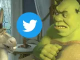 Un suscriptor de Twitter Blue ha subido tres películas enteras de la saga de Shrek.