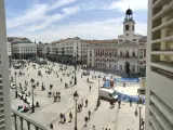 fotografo: Jorge Paris Hernandez [[[PREVISIONES 20M]]] tema: Puerta del Sol. Obras. Cercanías. Madrid. Elecciones