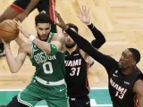 Jason Tatum en el Celtics-Heat.