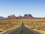 Monument Valley, en Arizona, por la Ruta 66.