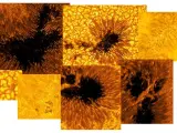El telescopio solar más potente del mundo ha capturado unas fotografías a detalle del Sol en el que se aprecian manchas solares.