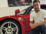 Así luce el Ferrari Enzo del que se desprende Alonso