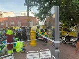 Un quad atropella a varias personas en Alcobendas.