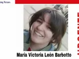 María Victoria León Barbotto, la adolescente de 14 años desaparecida en Albacete.