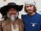 Sergio Calderón y Johnny Depp
