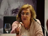 La presidenta del PSOE de Sevilla, Amparo Rubiales.