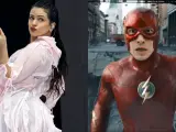 Rosalía y Ezra Miller en 'Flash'
