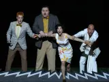 Una escena de 'Il turco in Italia', de Rossini, en el Teatro Real