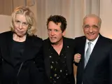 Helen Morris, Michael J. Fox y Martin Scorsese.