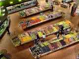 Sección de frutería de un supermercado, en una imagen de archivo.