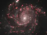 La supernova SN 2023ixf en la galaxia Pinwheel.