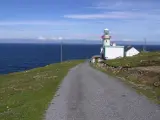 Faro de la isla de Arranmore, en Irlanda.