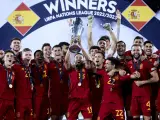 España celebra la Nations League PAÍSES BAJOS FÚTBOL LIGA DE NACIONES