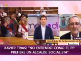 Xavier Trias en Trece Tv: "No entiendo como el PP prefiere un alcalde socialista".