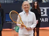 Martina Navratilova, en el Foro Itálico de Roma en 2023.
