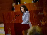 Discurso de Isabel Díaz Ayuso en el pleno de investidura de la XIII legislatura de la Comunidad de Madrid.