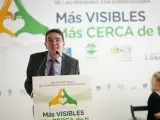 Andrés Ramos, presidente de la Fundación ONCE para la Atención a Personas con Sordoceguera (FOAPS)