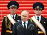 El presidente de Rusia, Vladimir Putín, en un acto público.
