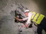 Finaliza la perforación de la primera boca del túnel de Erjos (Tenerife)