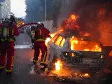 Disturbios en Nanterre, Francia.