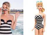 Margot Robbie en Australia promocionando 'Barbie'