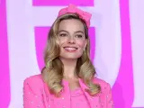 Margot Robbie en la presentación de 'Barbie' en Seúl
