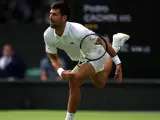 Novak Djokovic ante Pedro Cachín.