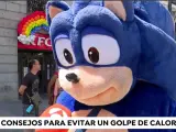 Sonic, en los informativos de Antena 3.