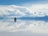 El salar de Uyuni en Bolivia