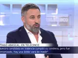 Santiago Abascal en Informativos Telecinco.
