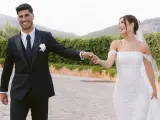 La boda de Marco Asensio y Sandra Garal.