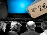 Cine a 2 euros para los mayores de 65 años.