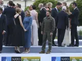 Volodimir Zelenski, en la cumbre de la OTAN en Vilna.