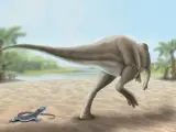 Investigadores describen un nuevo tipo de dinosaurio, "uno de los últimos antes de su extinción"