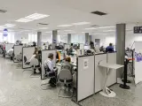 Imagen de archivo de una oficina de la Agencia Tributaria (AEAT) en Madrid.