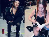 Madonna, durante los entrenamientos para su próxima gira.