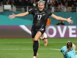 Wilkinson celebra el primer gol del Mundial femenino 2023