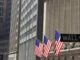 Fachada de la Bolsa de Nueva York en Wall Street.
