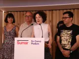 La candidata de Sumar-EnComú Podem, Aina Vidal.