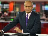 George Alagiah, presentador de las noticias de la BBC.