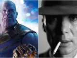 Josh Brolin como Thanos y Cillian Murphy como Robert Oppenheimer.
