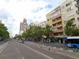 La calle Francisco Silvela, en Madrid.