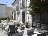 Pub propiedad de la mujer asesinada en Dalías (Almería).