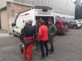 Los servicios de rescate de Cantabria.