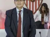 Pepe Castro preside la Junta General Extraordinaria de Accionistas del Sevilla FC. ESPAÑA FÚTBOL SEVILLA